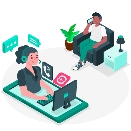 customer support service by logic flicks